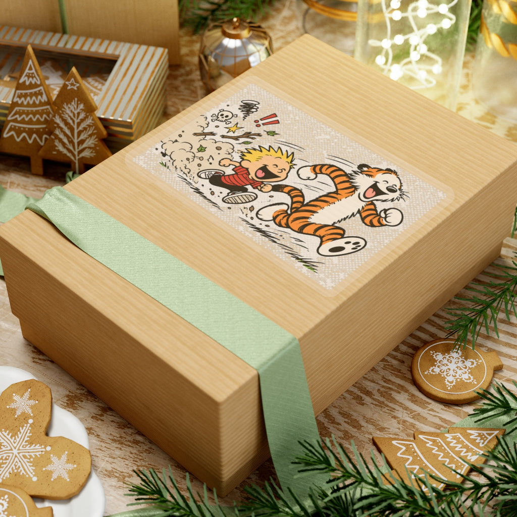 Calvin and Hobbes Adventure - Kiss-Cut Sticker