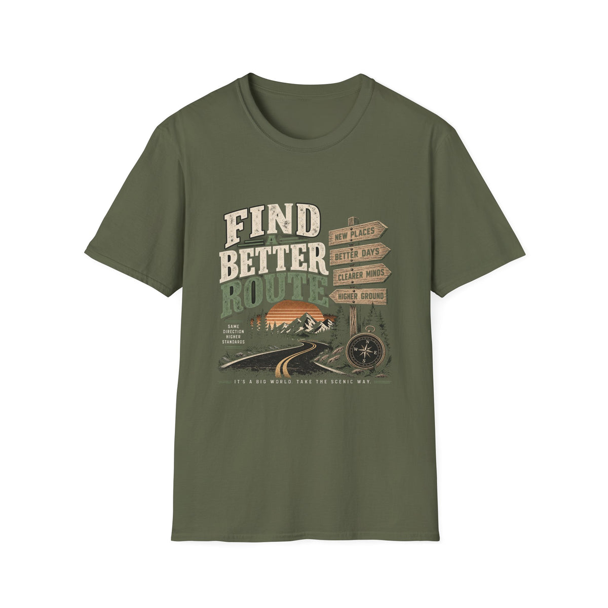 Find A Better Route - Classic Tee
