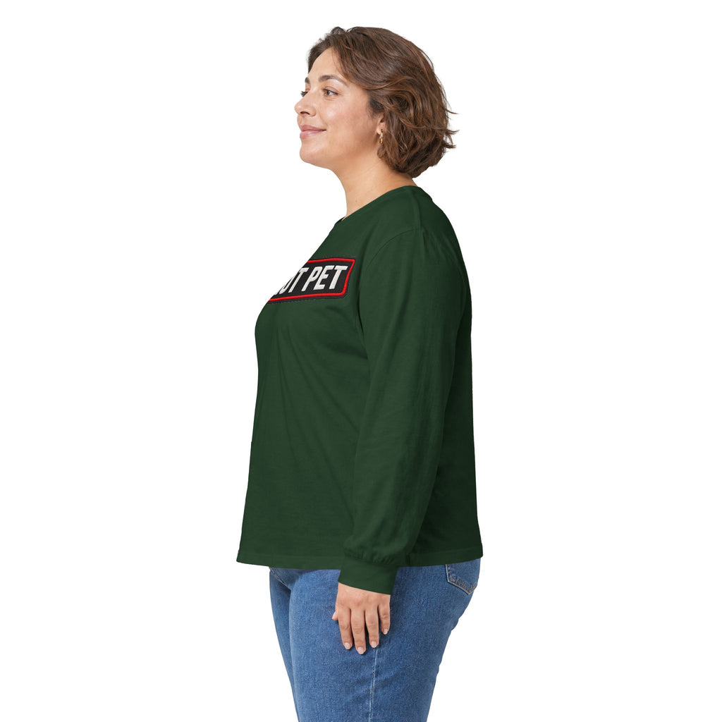 Do Not Pet - Service Dog Patch - Unisex Ultra Cotton Long Sleeve Tee