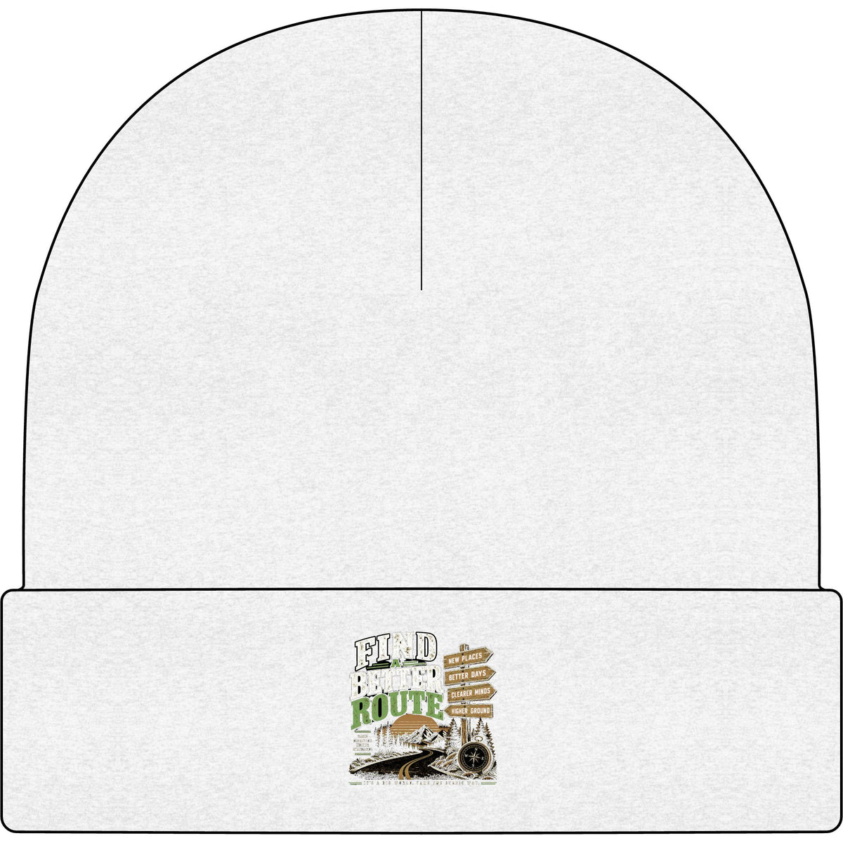 Find A Better Route - AS Colour 1107 Cuff Beanie