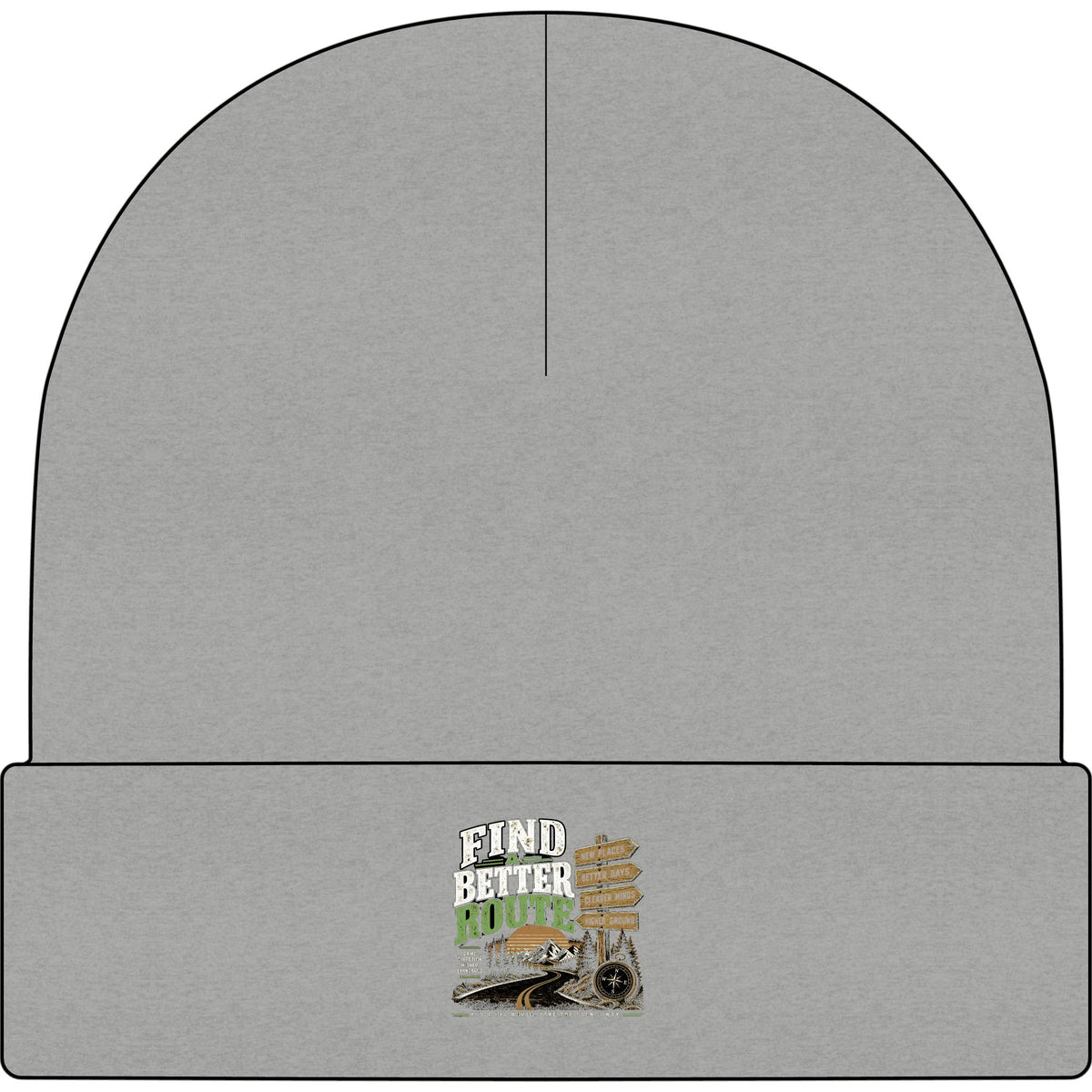 Find A Better Route - AS Colour 1107 Cuff Beanie