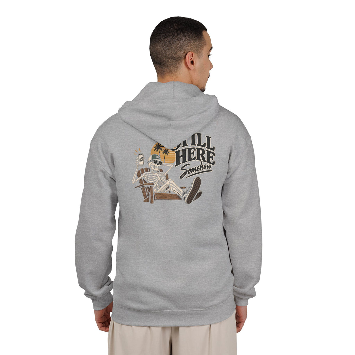 Still Here Somehow - Full-Zip Hooded Sweatshirt