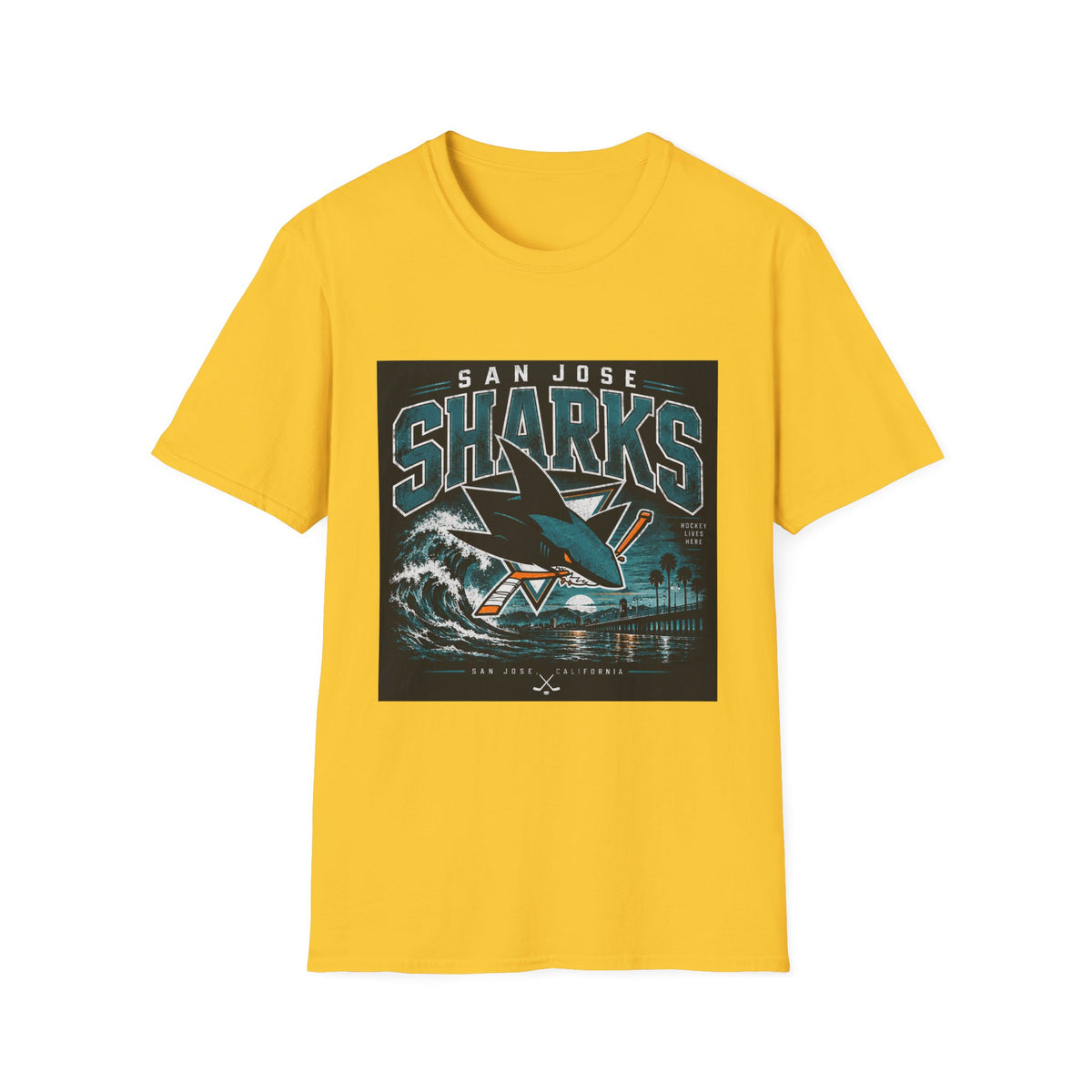 Sharks Wave Hockey Tee - Classic Tee