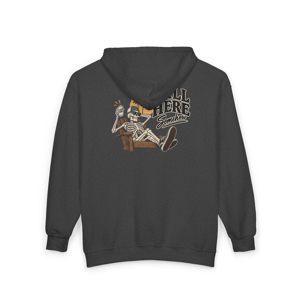 Still Here Somehow - Full-Zip Hooded Sweatshirt