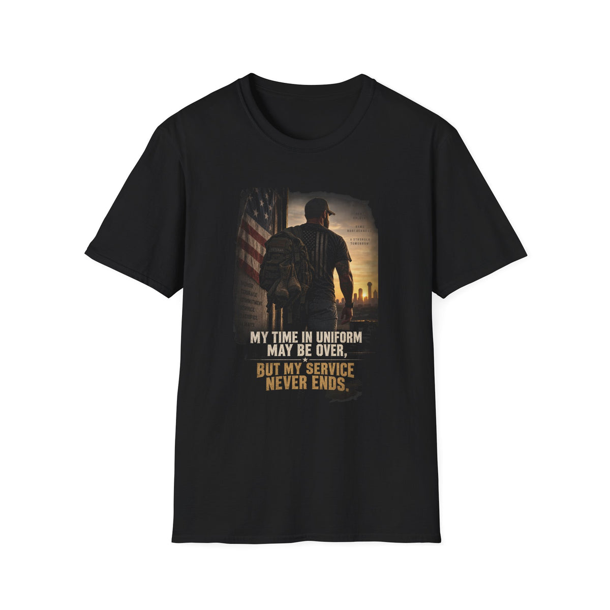 Service Never Ends - Classic Tee