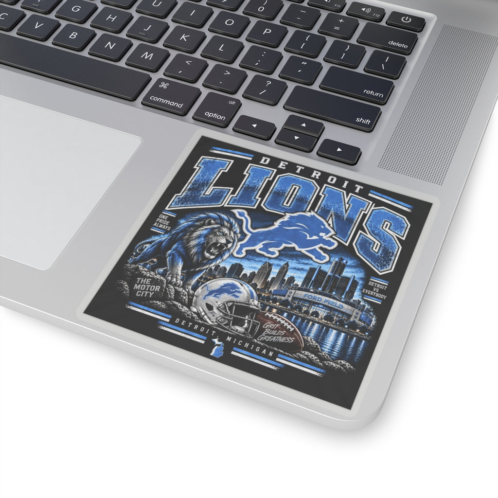 Detroit Lions - Kiss-Cut Sticker