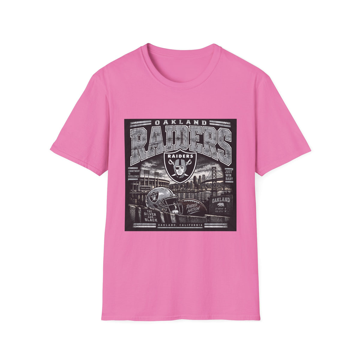 Oakland Raiders Black Heritage - Classic Tee