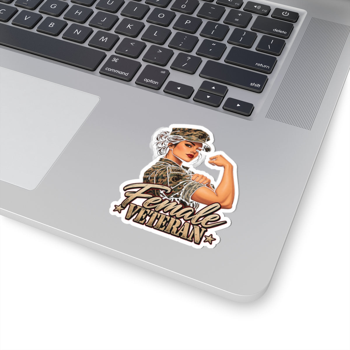 Female Veteran Pride - Kiss-Cut Sticker