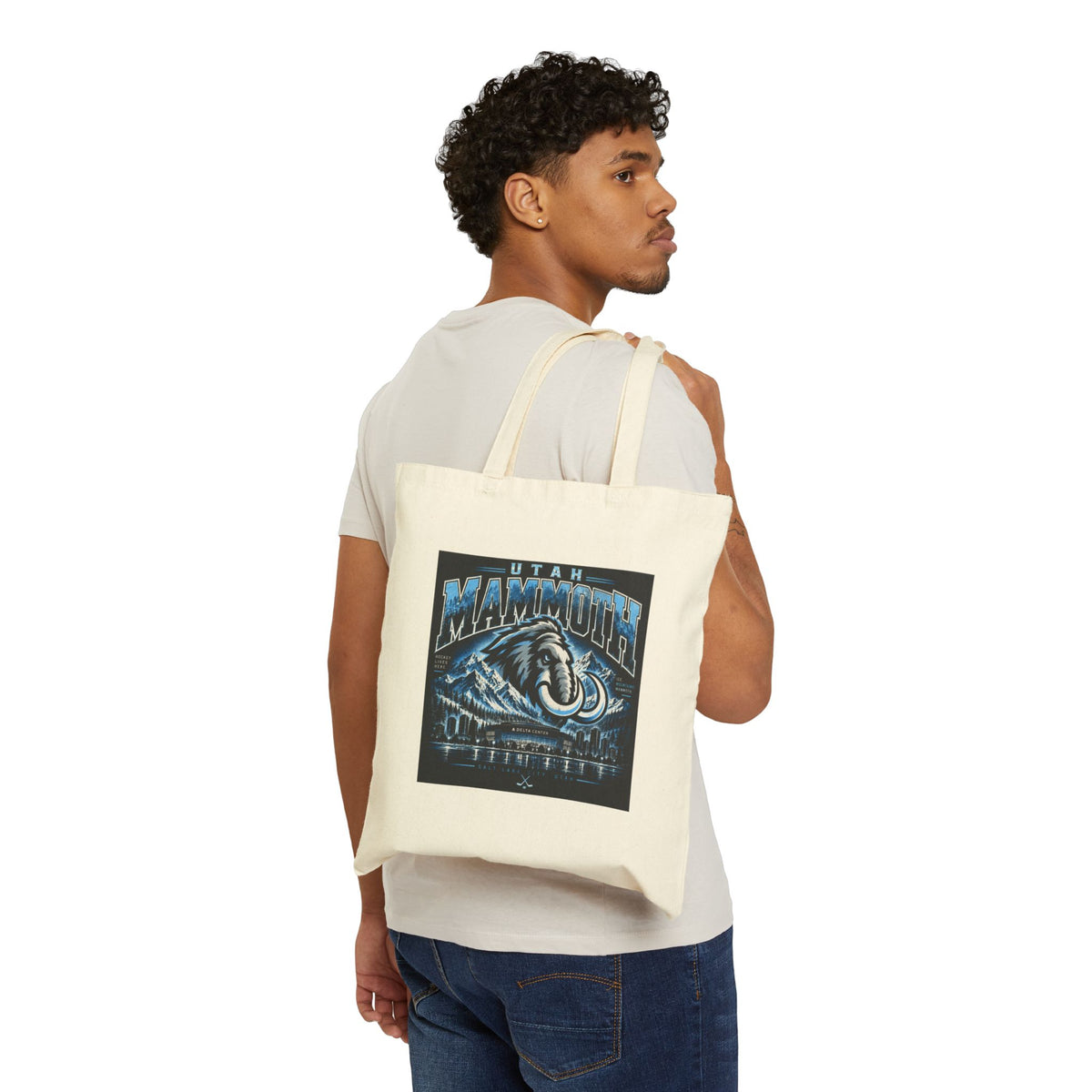 Utah Mammoth Hockey - Canvas Tote