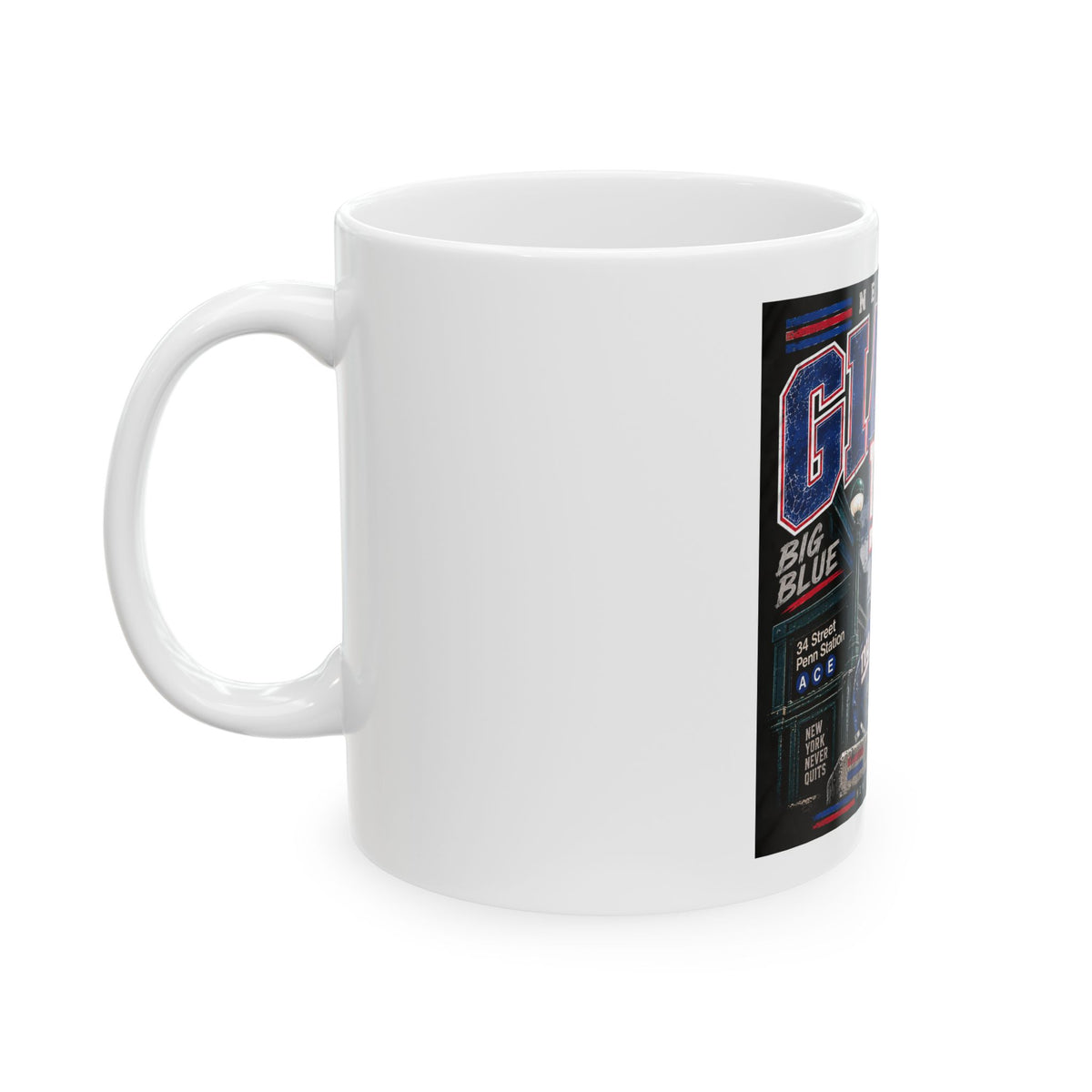 New York Giants Big Blue - Ceramic Mug 11oz and 15oz