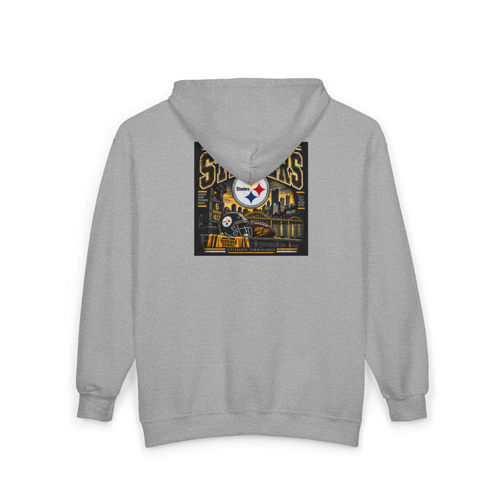Pittsburgh Steelers - Full-Zip Hooded Sweatshirt