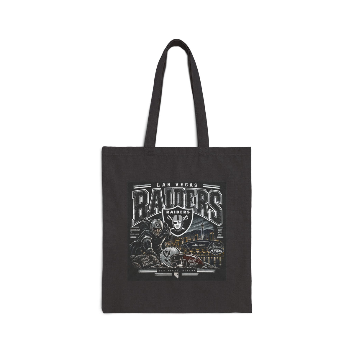 Las Vegas Raiders Nation - Canvas Tote