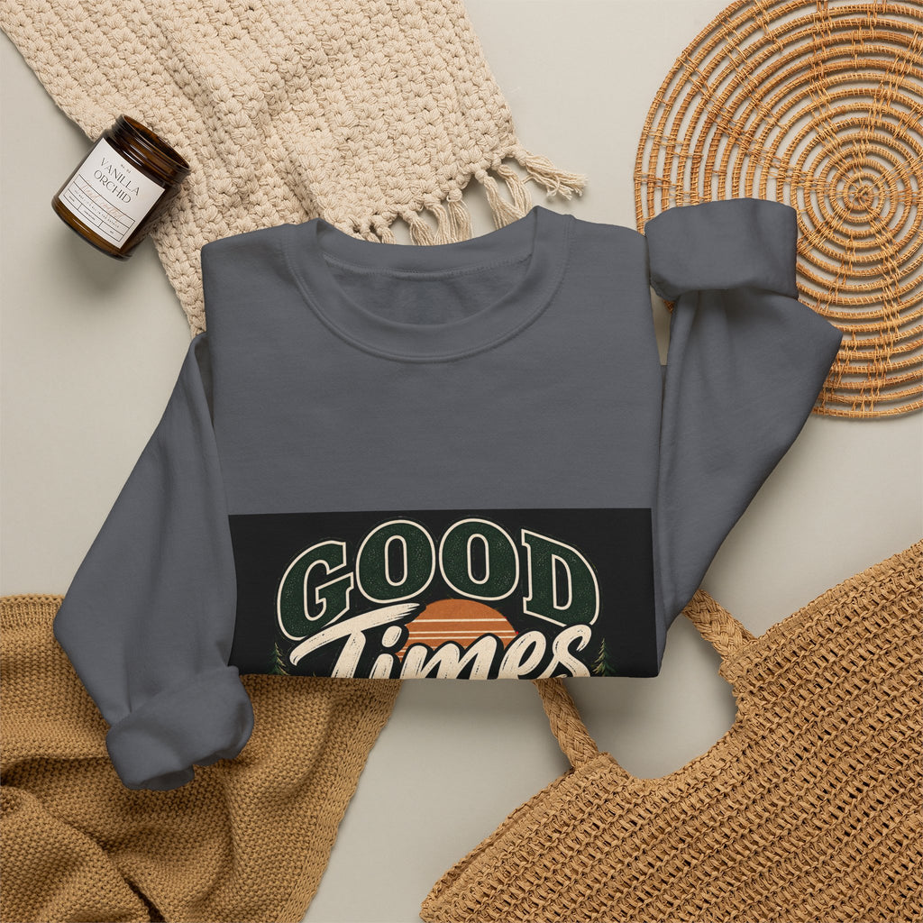 Good Times Questionable Decisions - Crewneck Sweatshirt