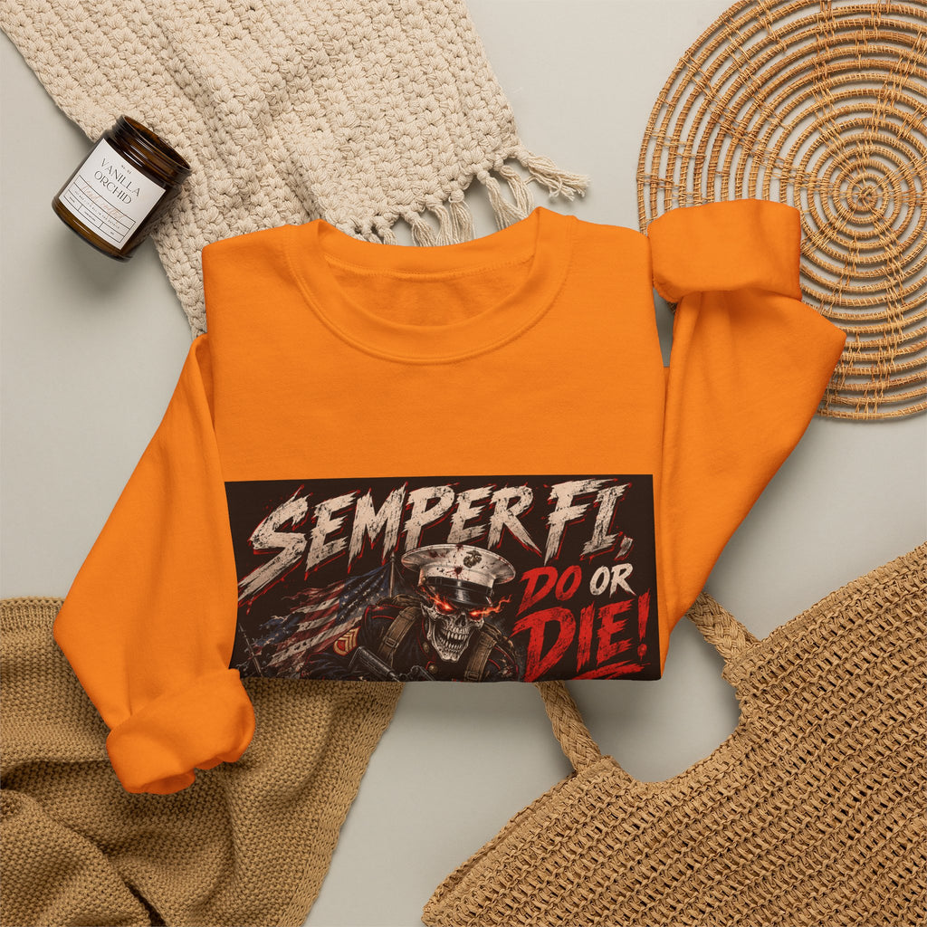 Semper Fi Do or Die - Crewneck Sweatshirt