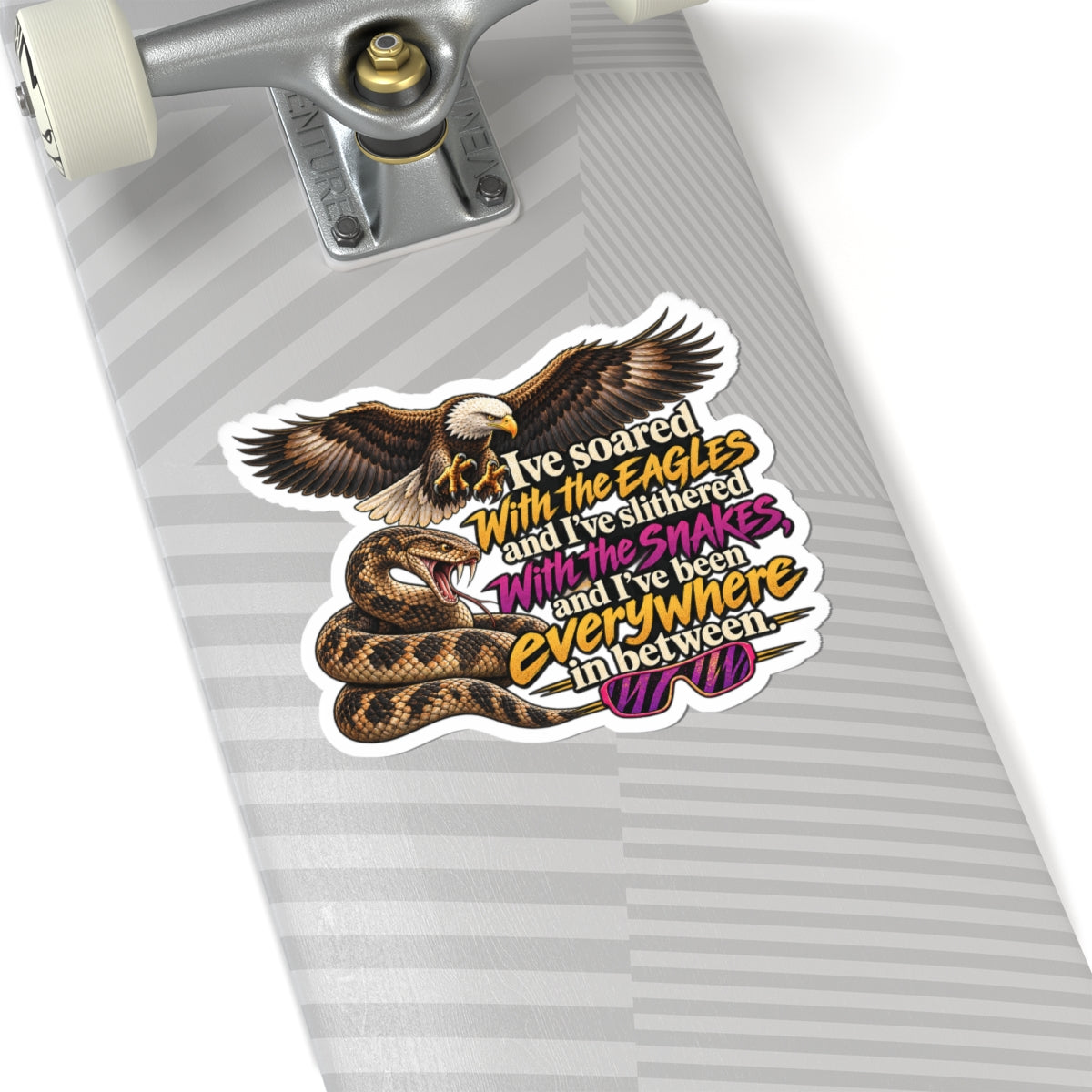 Macho Man - Kiss-Cut Sticker