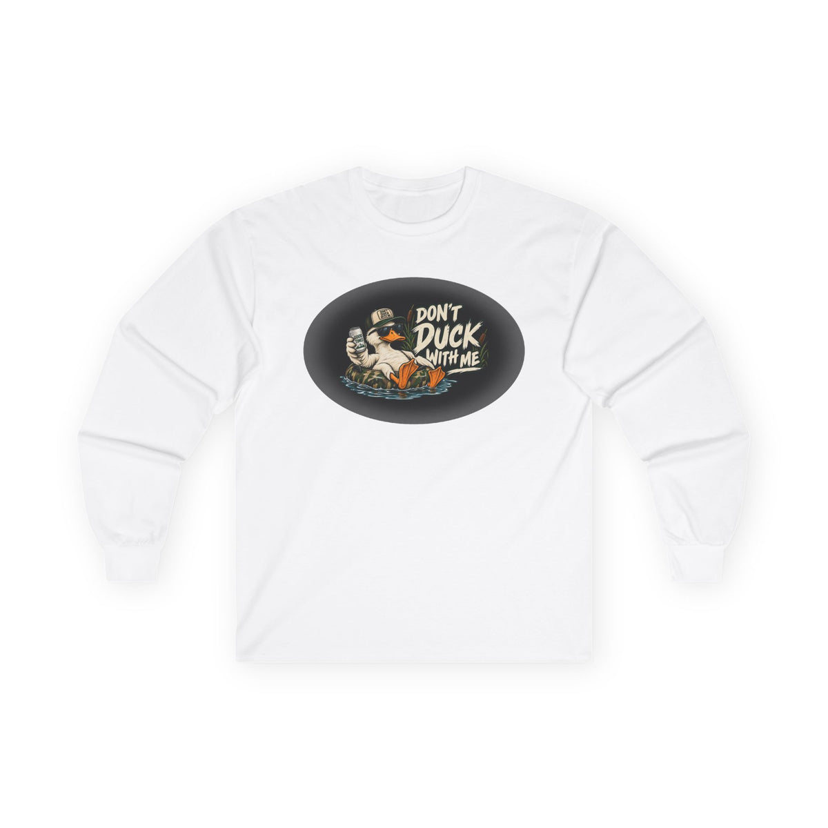 Duck With Me Camo - Unisex Ultra Cotton Long Sleeve Tee