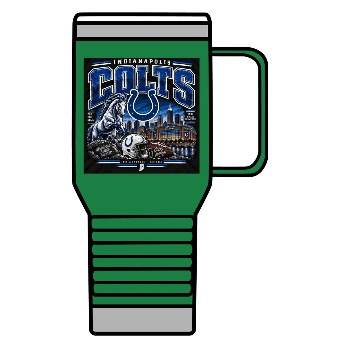 Colts Nation Indianapolis - 20oz Insulated Mug