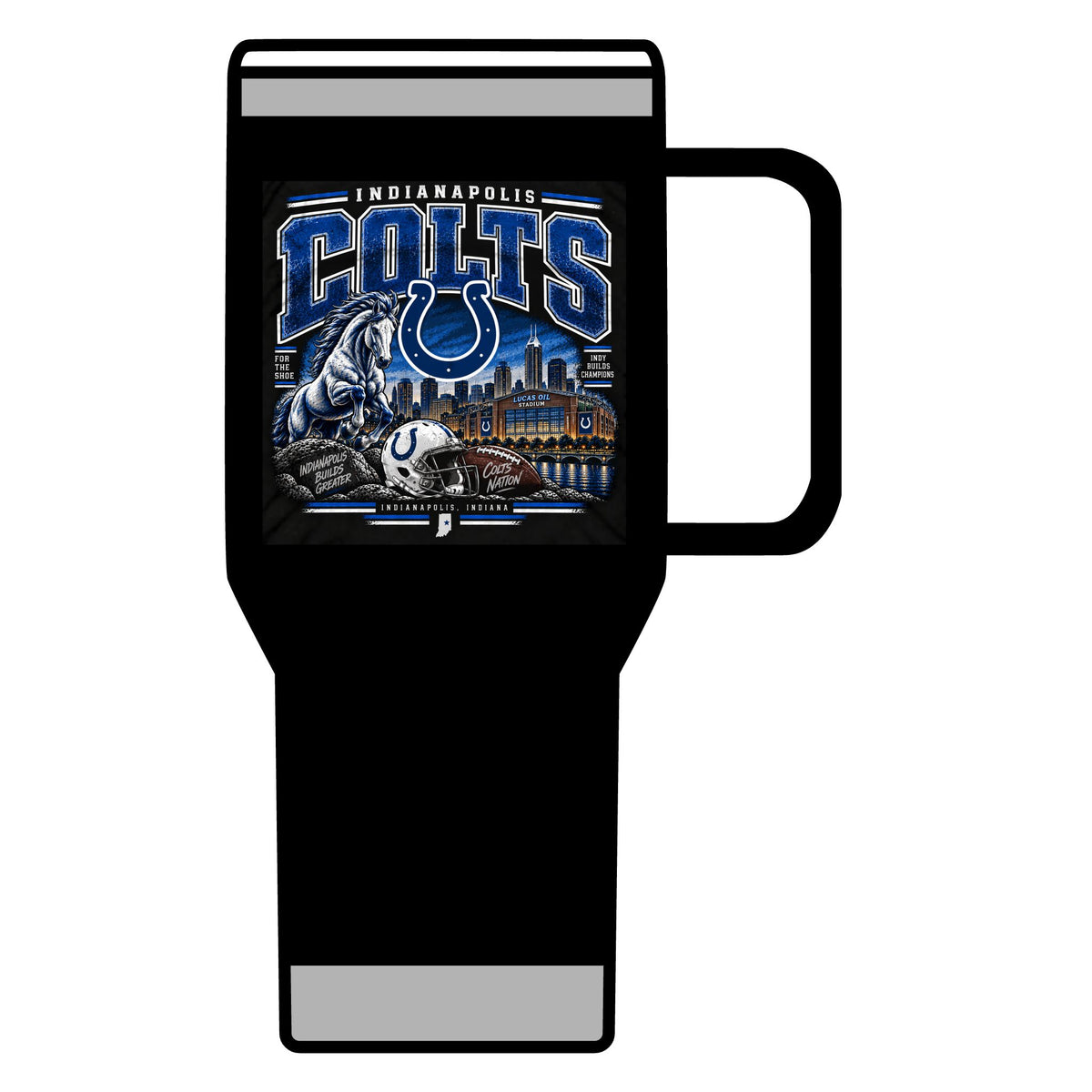Colts Nation Indianapolis - 20oz Insulated Mug