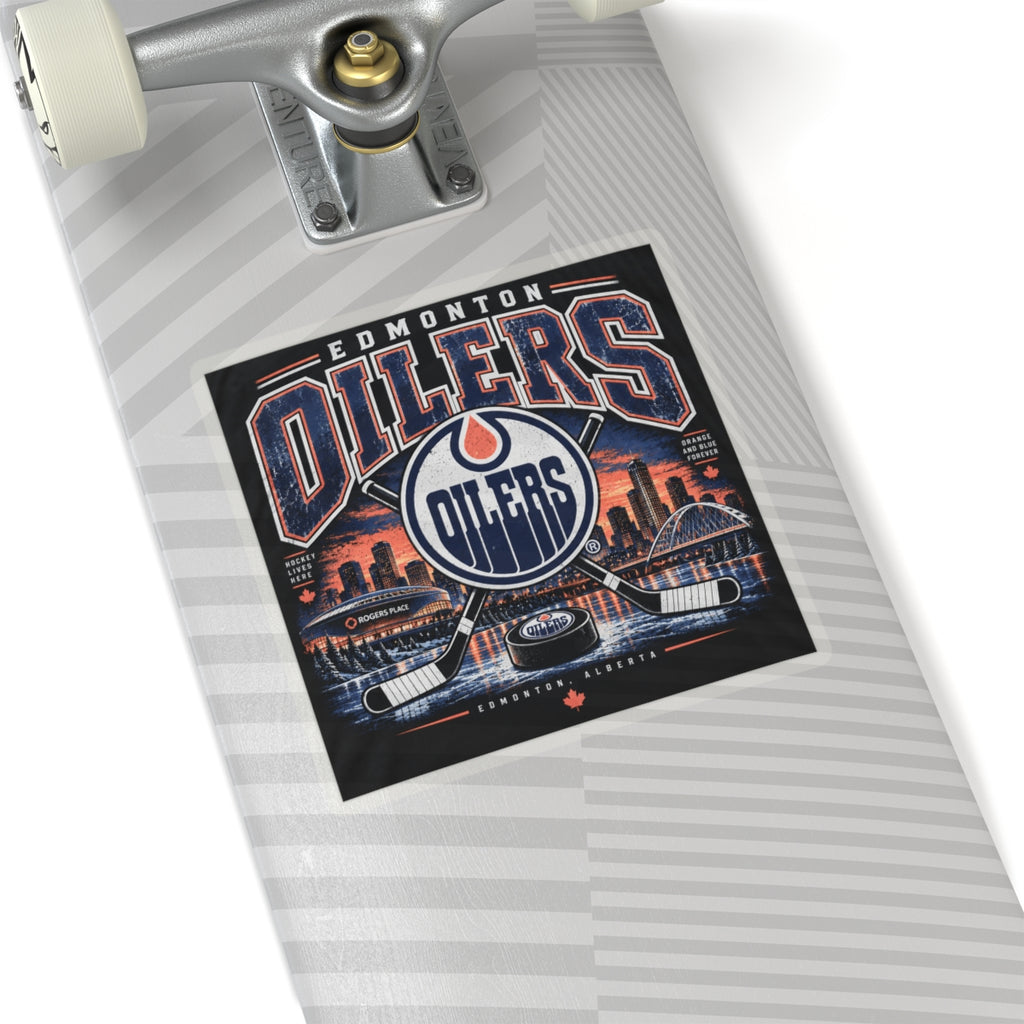 Edmonton Oilers - Kiss-Cut Sticker