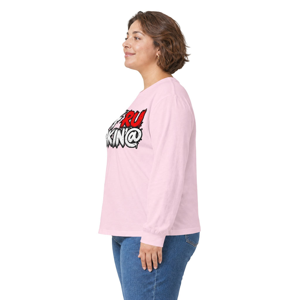 WTF RU LOOKIN AT - Unisex Ultra Cotton Long Sleeve Tee