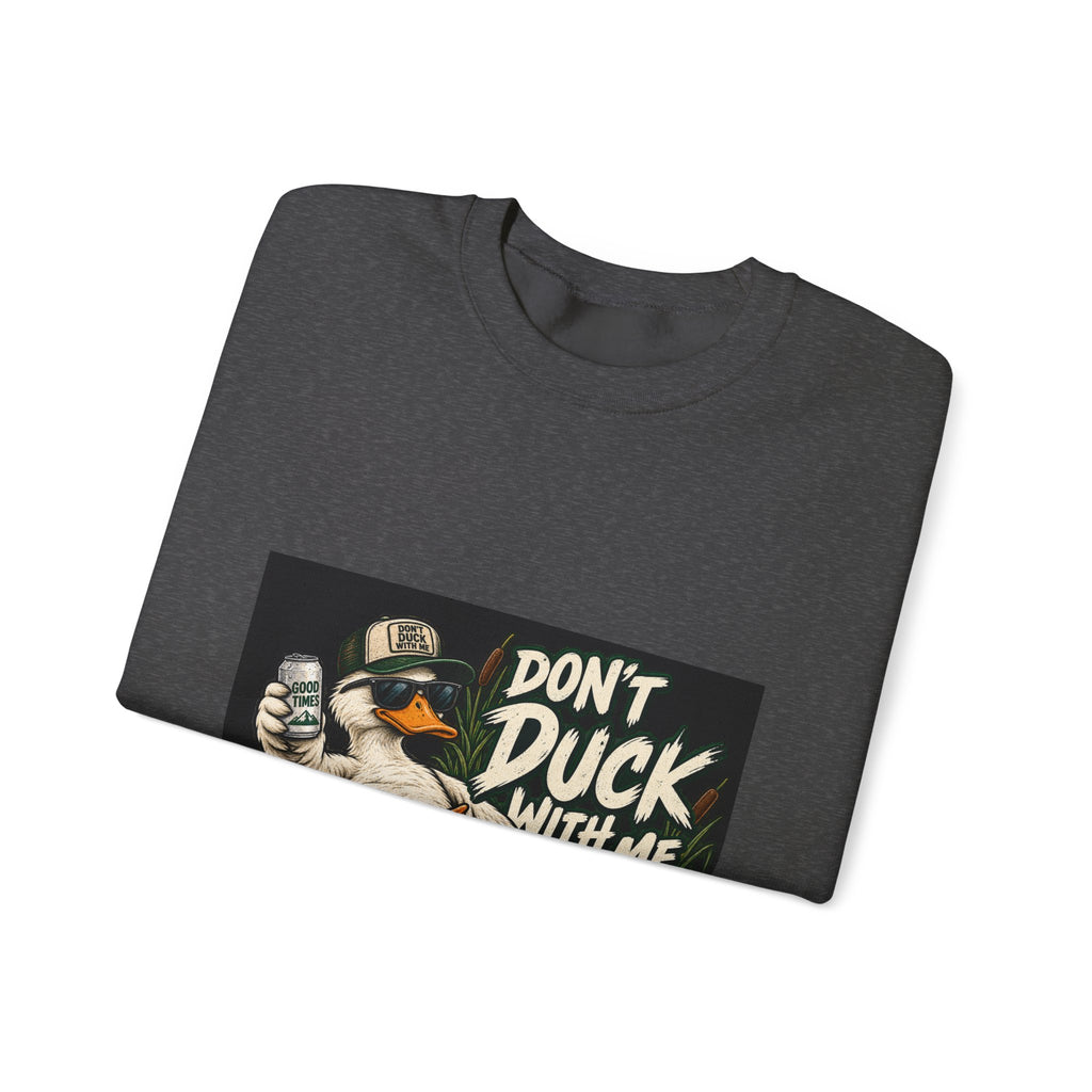 Duck With Me Camo - Crewneck Sweatshirt