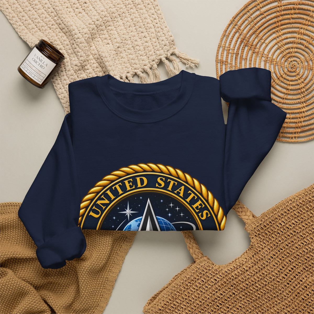 U.S. Space Force Emblem - Crewneck Sweatshirt