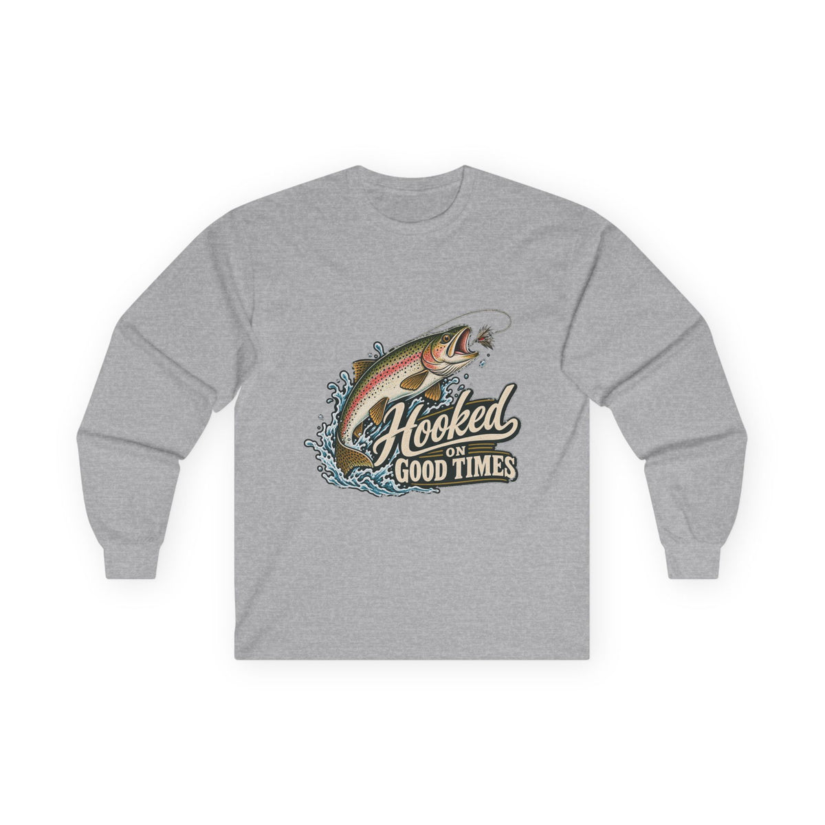 Hooked on Good Times - Unisex Ultra Cotton Long Sleeve Tee