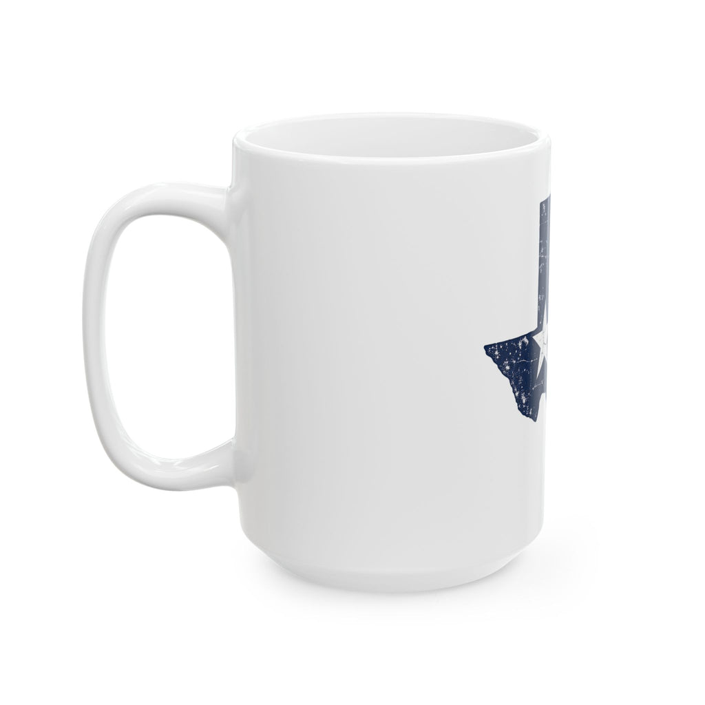 Weathered Texas Flag - Ceramic Mug 11oz and 15oz
