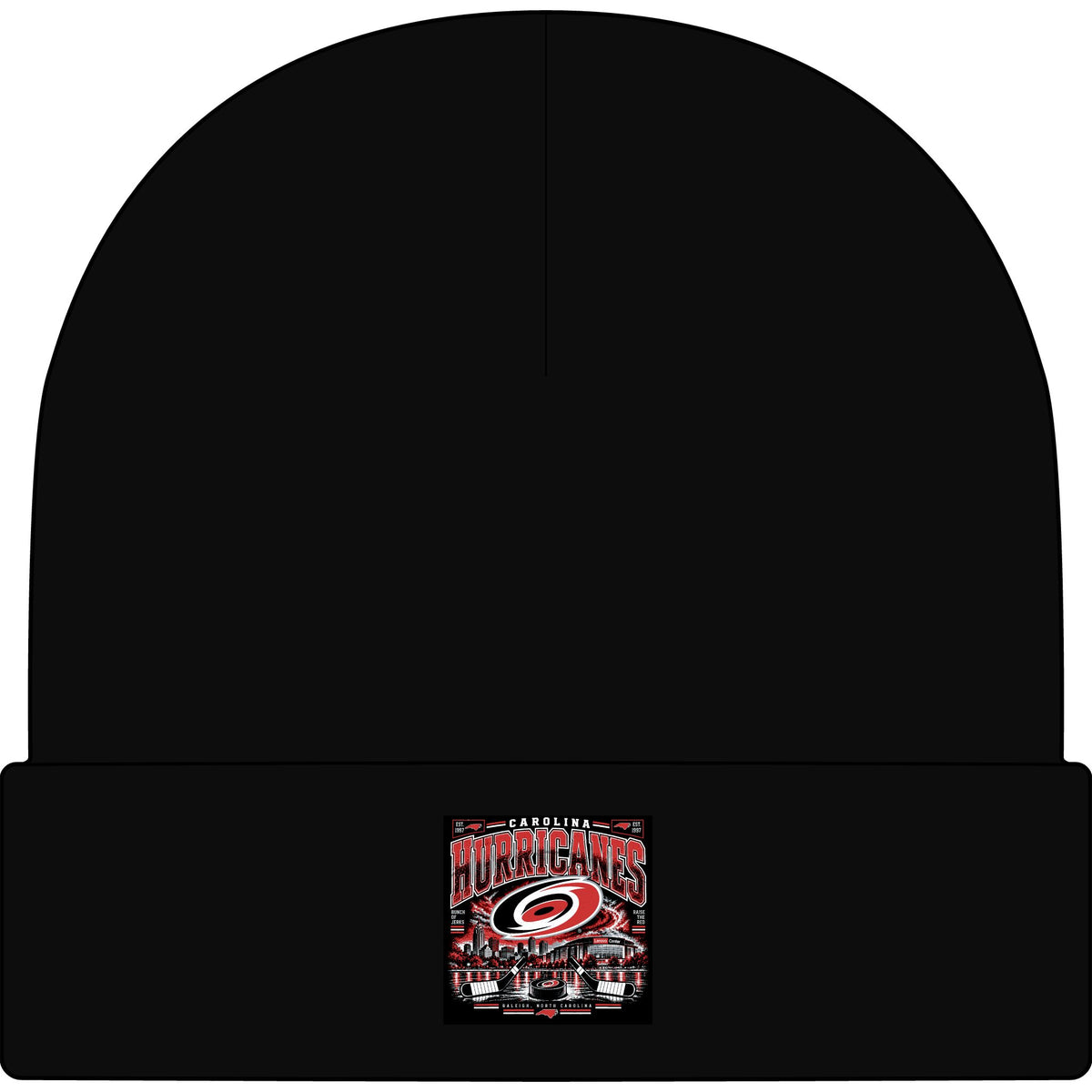 Carolina Hurricanes Skyline - AS Colour 1107 Cuff Beanie