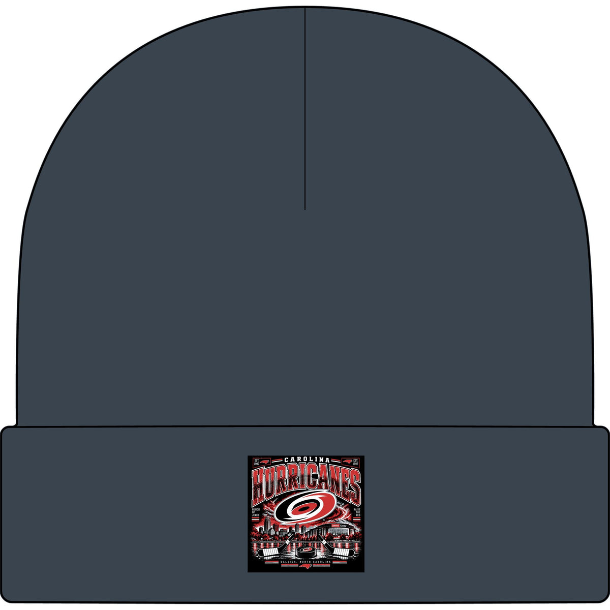 Carolina Hurricanes Skyline - AS Colour 1107 Cuff Beanie