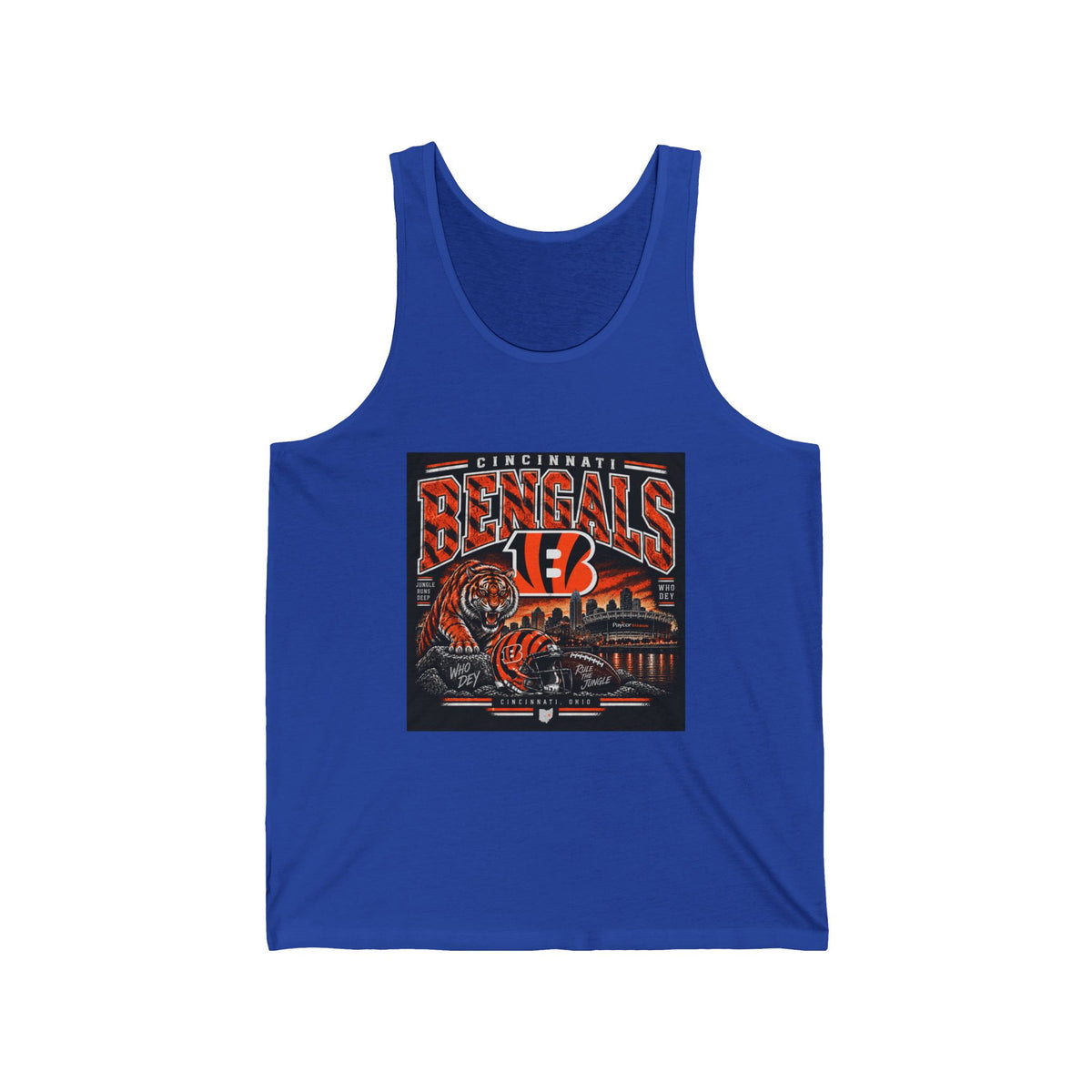 Cincinnati Bengals Jungle Reign - Athletic Tank