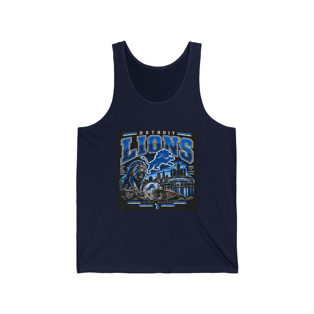 Detroit Lions Grit - Athletic Tank