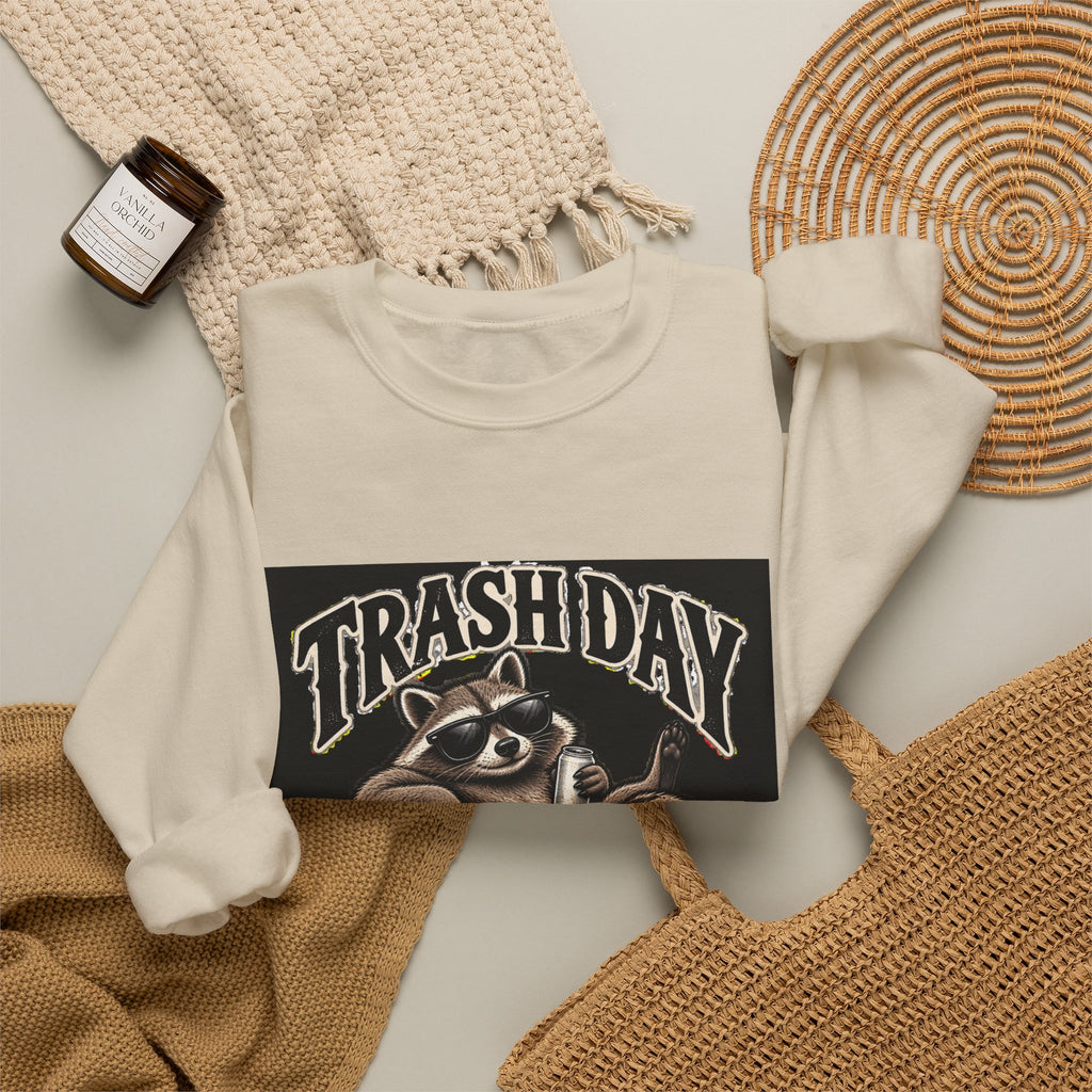 Trash Day Rest Day - Crewneck Sweatshirt