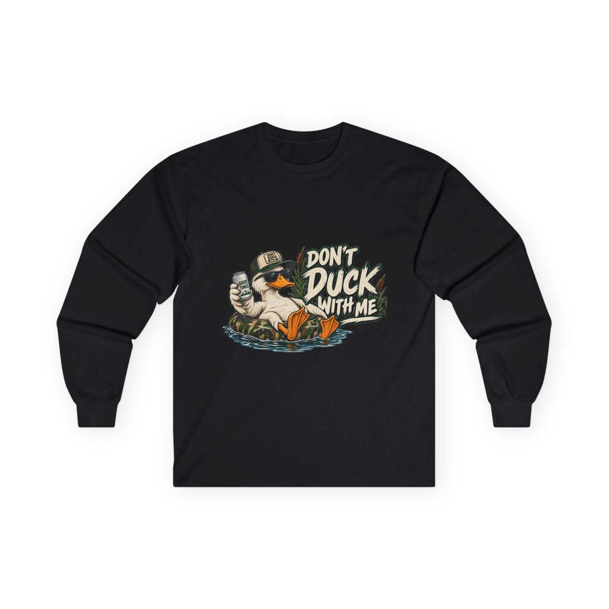 Duck With Me Camo - Unisex Ultra Cotton Long Sleeve Tee