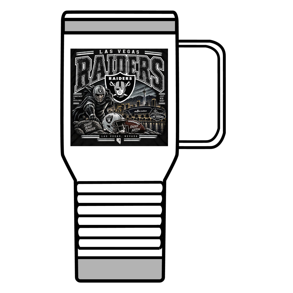 Las Vegas Raiders Nation - 20oz Insulated Mug