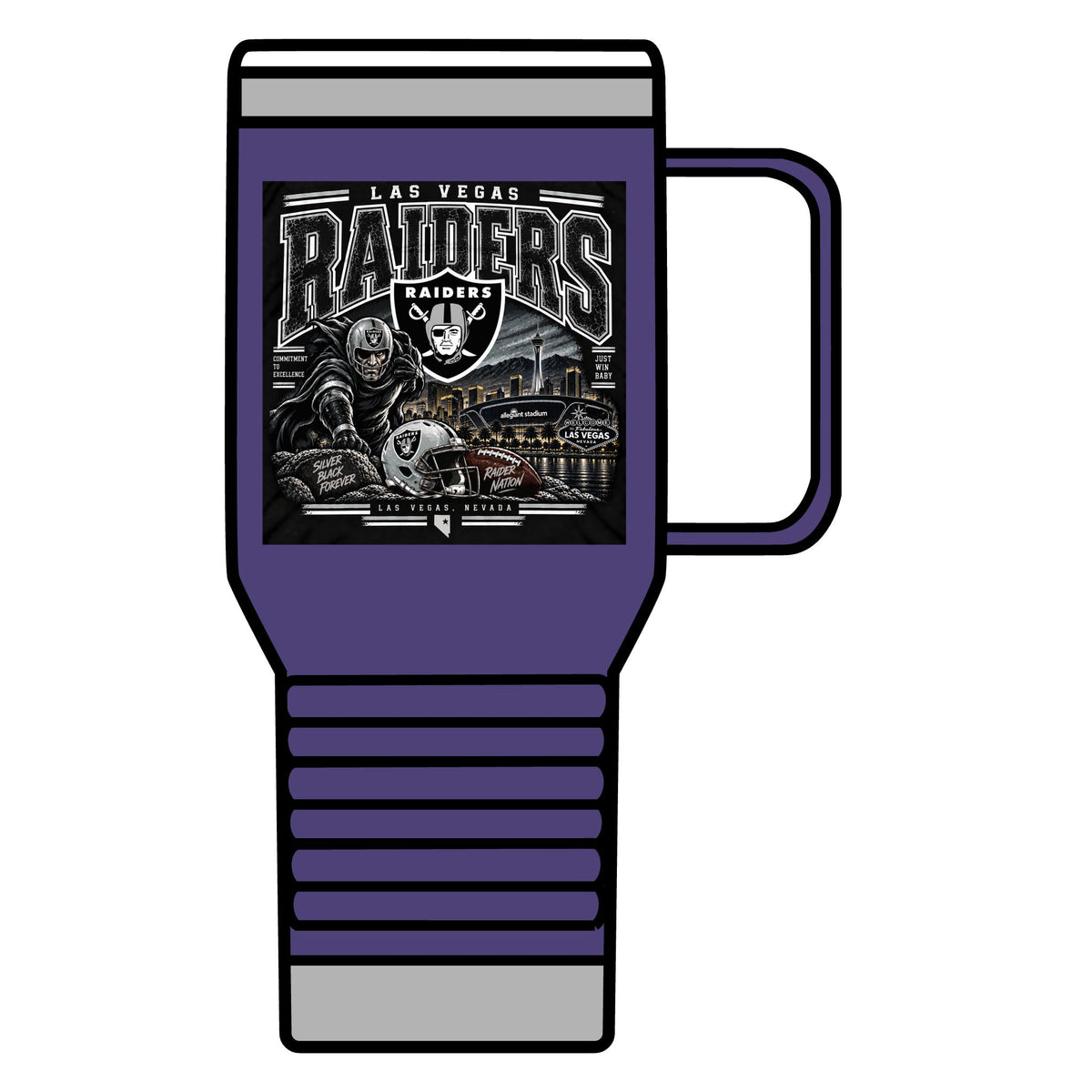 Las Vegas Raiders Nation - 20oz Insulated Mug