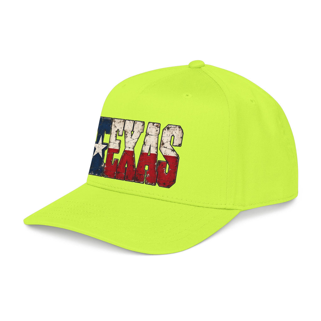 Texas Flag Block Letters - OTTO Baseball Hat