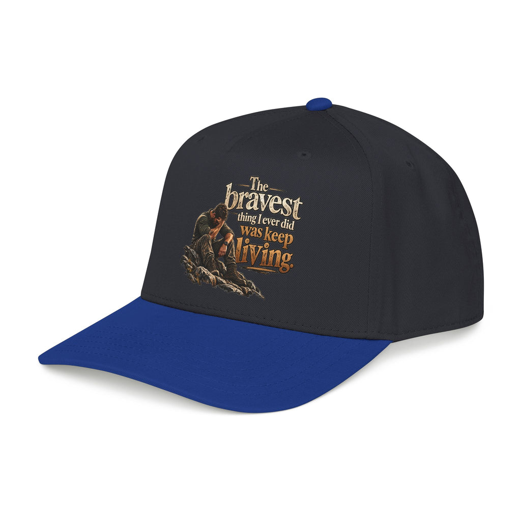 The Bravest Thing I Ever Did Was Keep Living - OTTO Baseball Hat