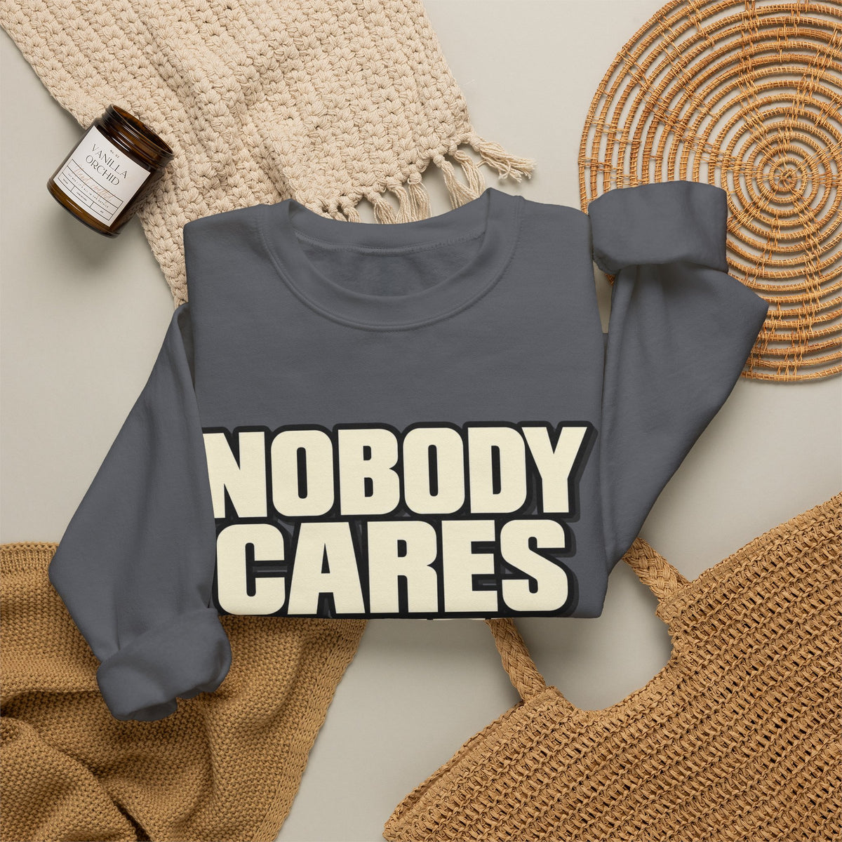 Nobody Cares - Keep Going - Crewneck Sweatshirt