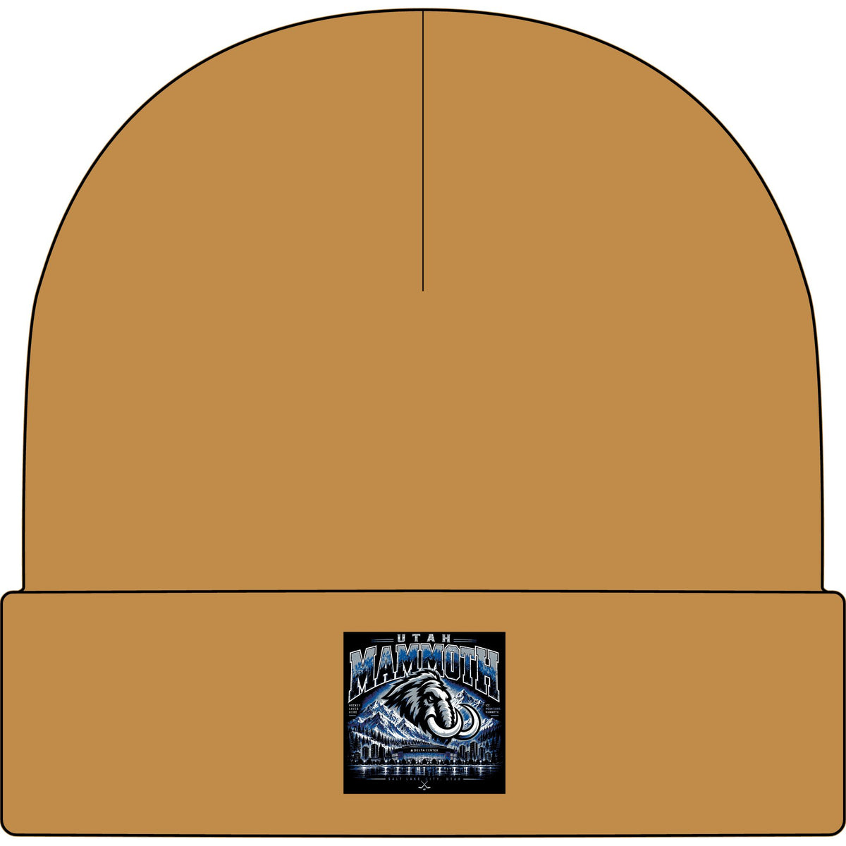 Utah Mammoth Hockey - AS Colour 1107 Cuff Beanie