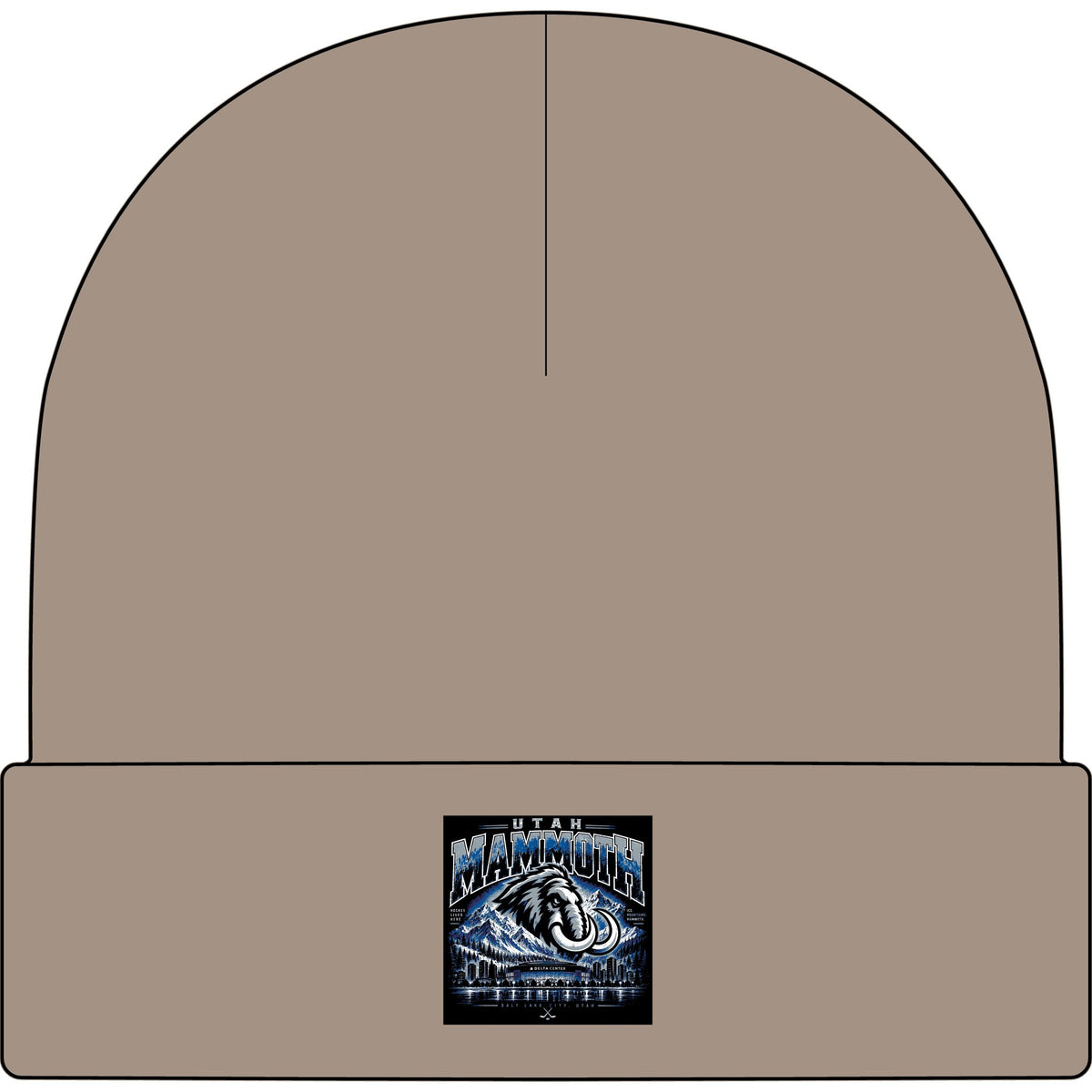 Utah Mammoth Hockey - AS Colour 1107 Cuff Beanie