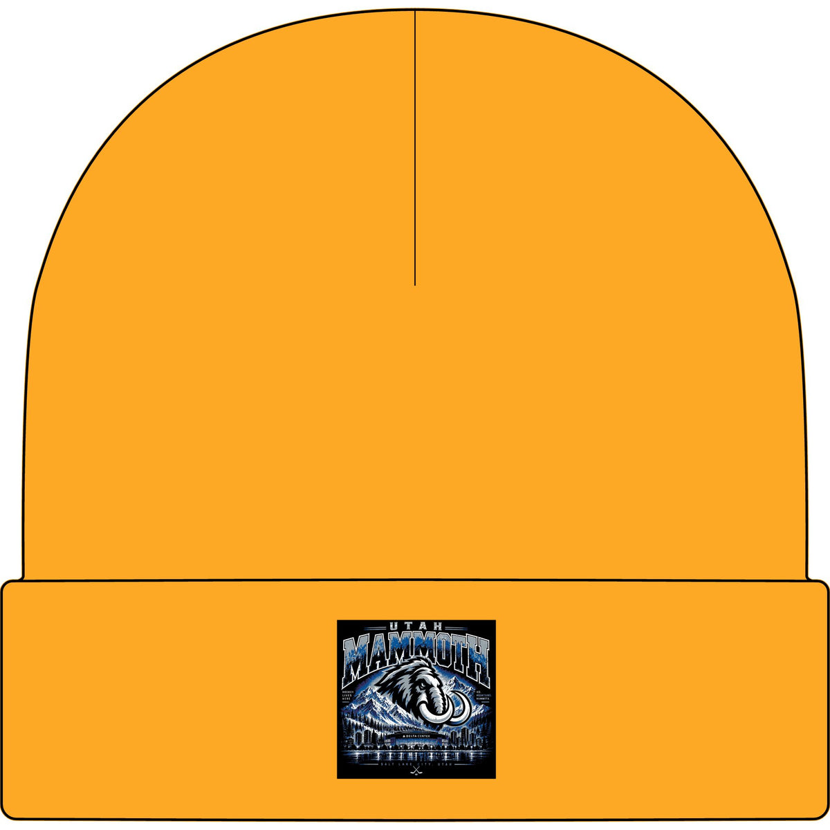 Utah Mammoth Hockey - AS Colour 1107 Cuff Beanie
