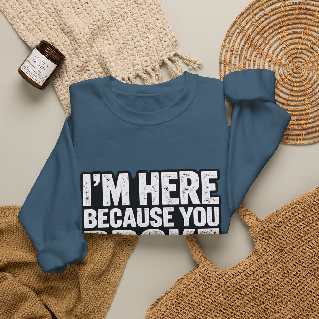 Broke Something - Crewneck Sweatshirt