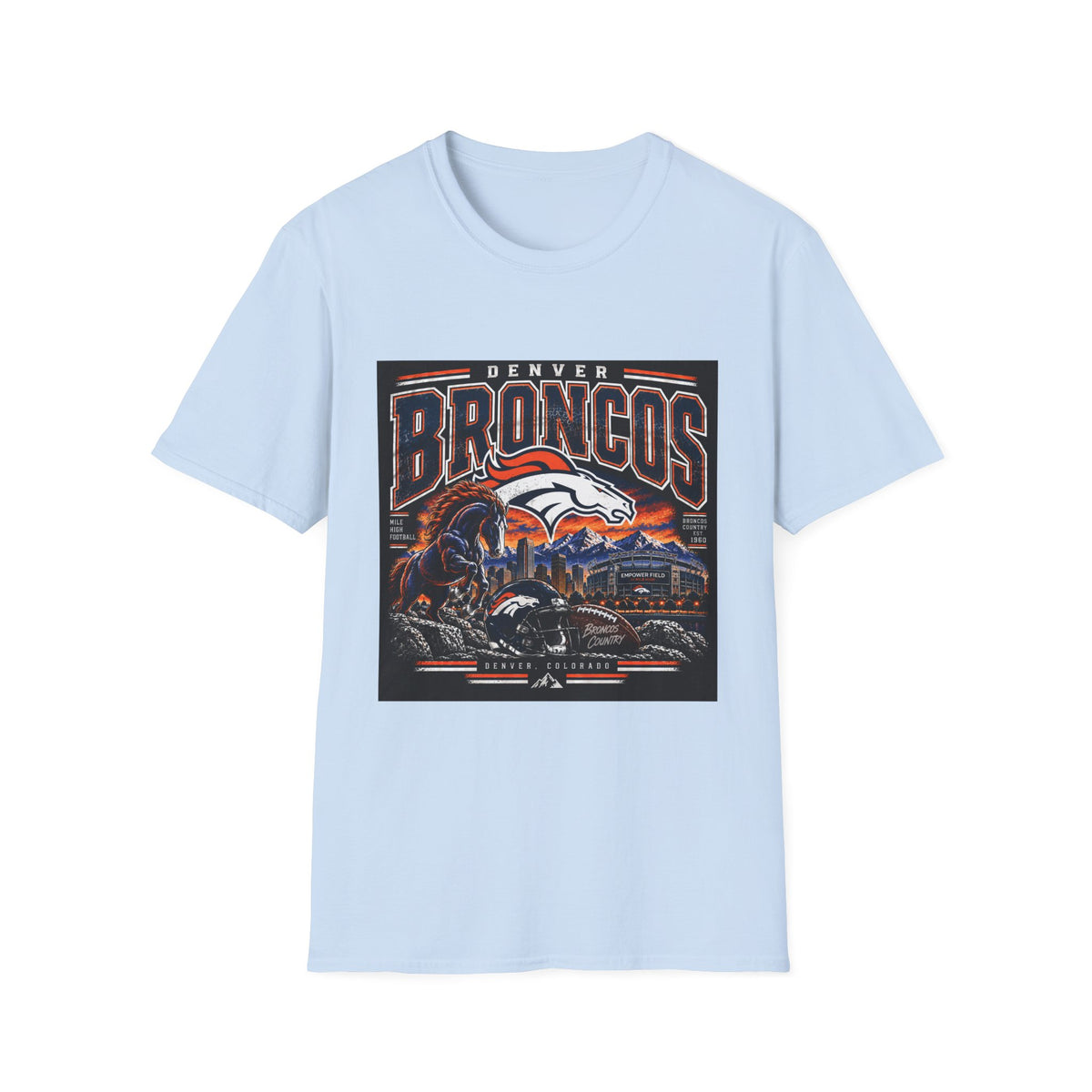 Denver Broncos Mile High Pride - Classic Tee