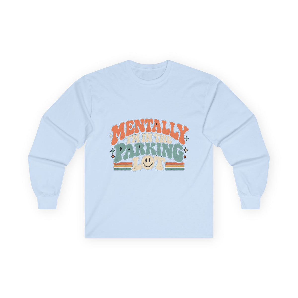 Secretly Plotting Dark Parking - Unisex Ultra Cotton Long Sleeve Tee