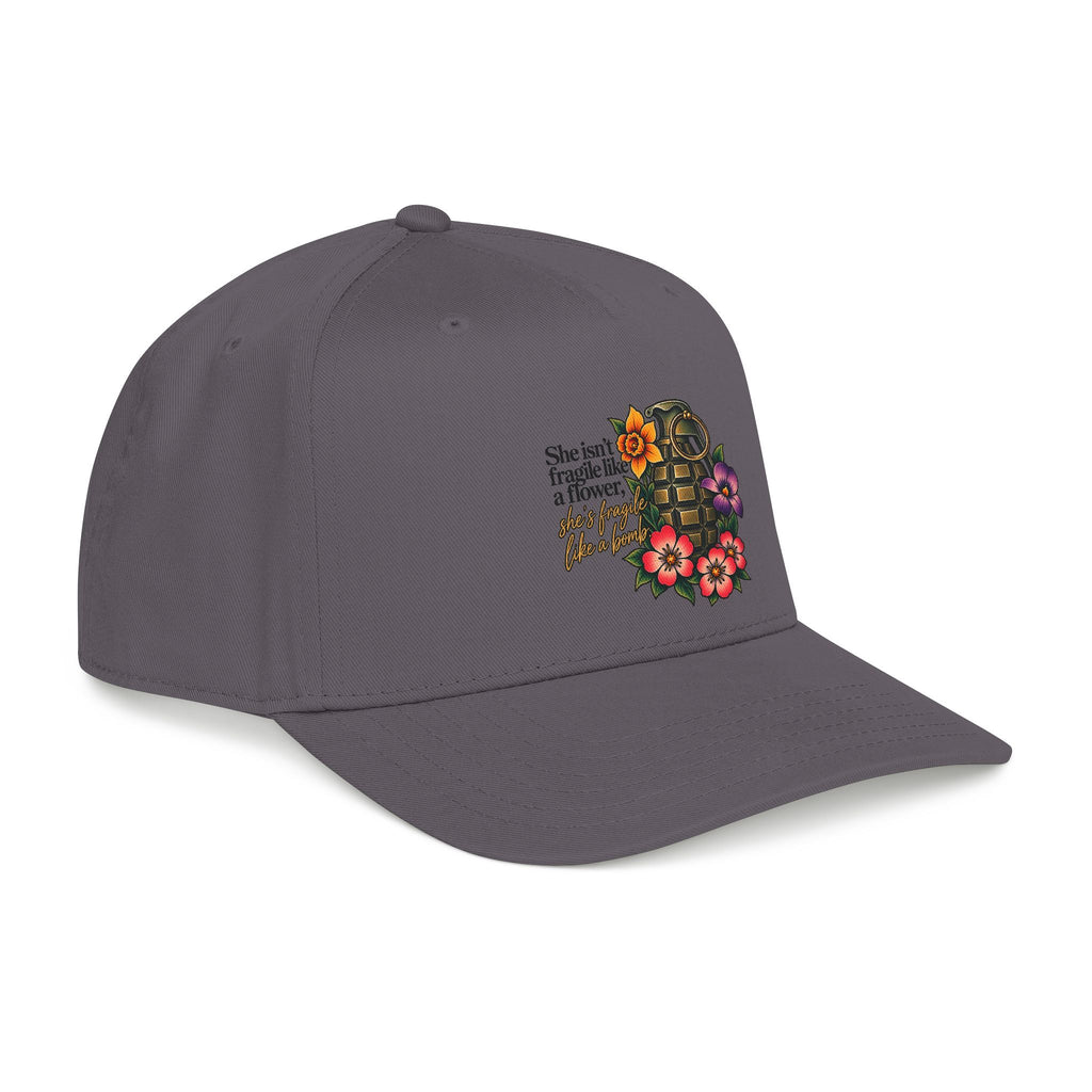 Fragile Like a Bomb - Floral Grenade - OTTO Baseball Hat