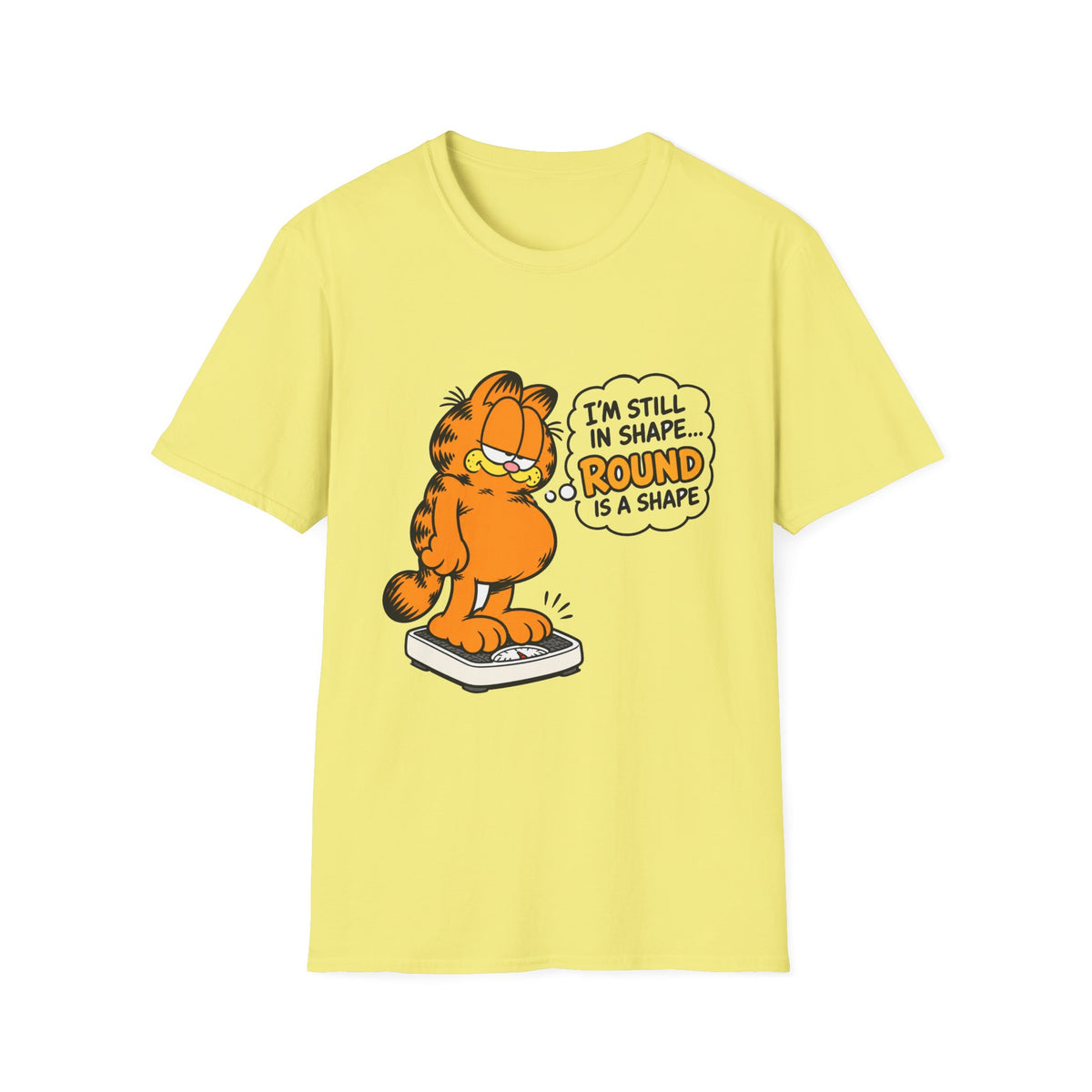 Round Shape Garfield - Classic Tee