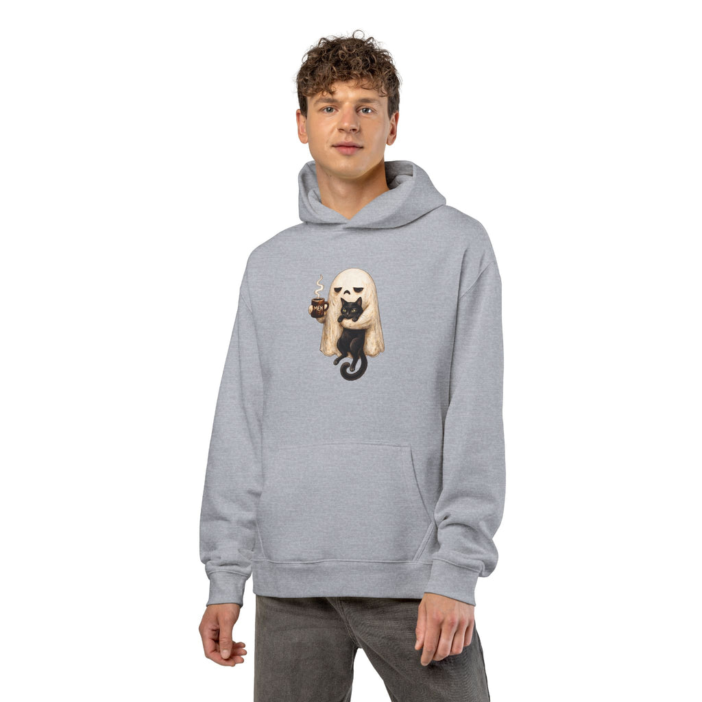 Meh Ghost and Black Cat - Hoodie