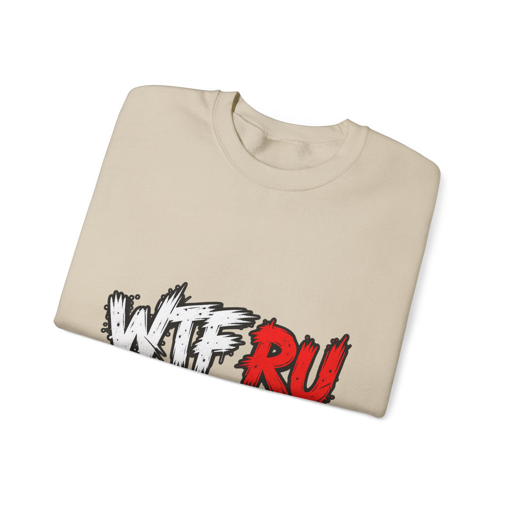 WTF RU LOOKIN AT - Crewneck Sweatshirt