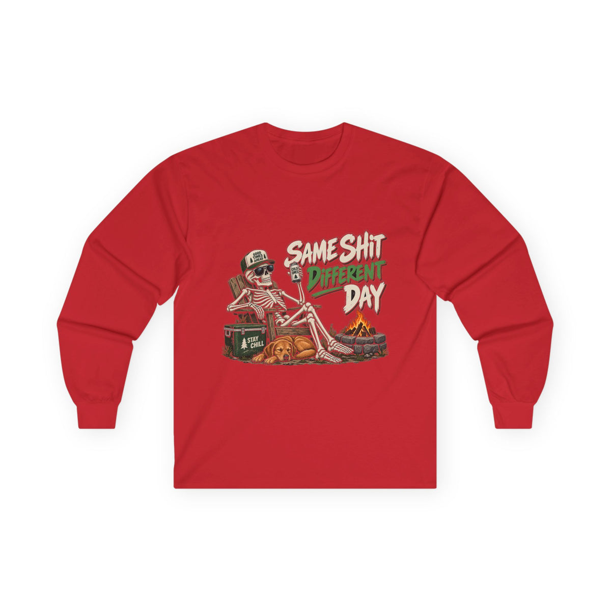Same Shit Different Day - Unisex Ultra Cotton Long Sleeve Tee